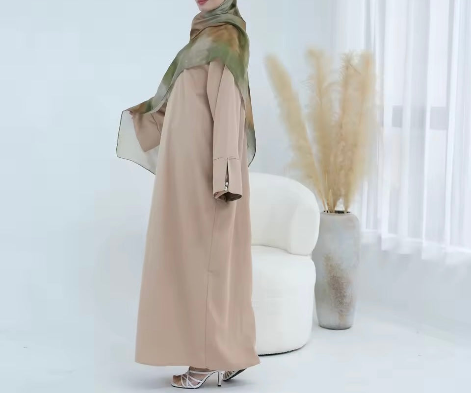 Women Closed Abaya Luxury Modest Clothing
