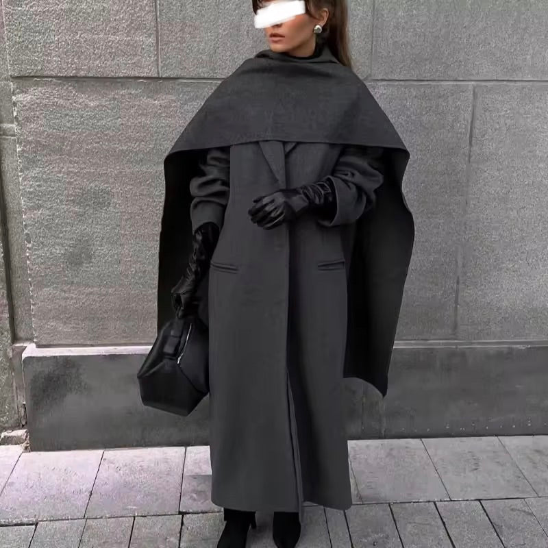 Women Luxury Cape Modest Clothing with Scarf