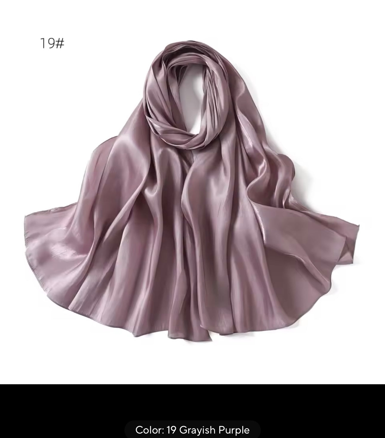 Women Glimmer Shiny Women Hijab Scarf Muslim Long Scarves Light Weight
