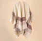 Cashmere Wool Cape Scarf Split Thickened Autumn and Winter Women Cape