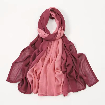 Women Silk Satin Scarf Hijab Women Soft Large Wrap