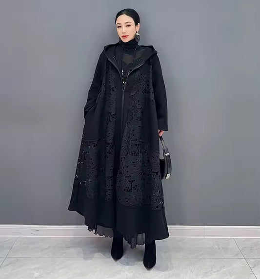 Women Luxury Cape Modest Clothing