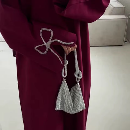 Women Closed Abaya Luxury Modest Clothing