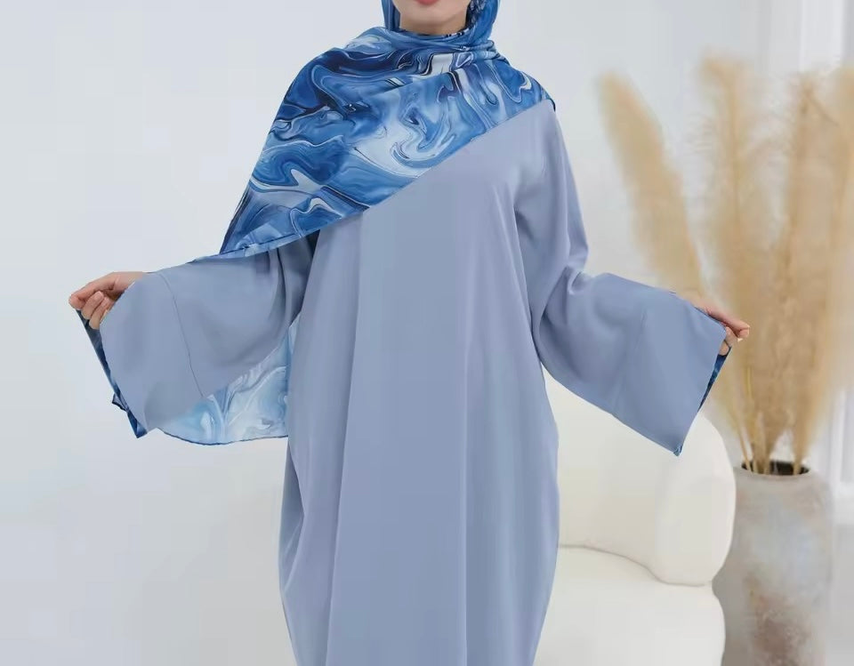 Women Closed Abaya Luxury Modest Clothing