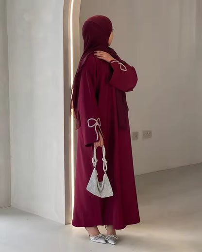 Women Closed Abaya Luxury Modest Clothing
