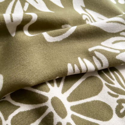 Luxury Women Floral Cashmere Touch Flower Scarf - Warm Fringe Shawl