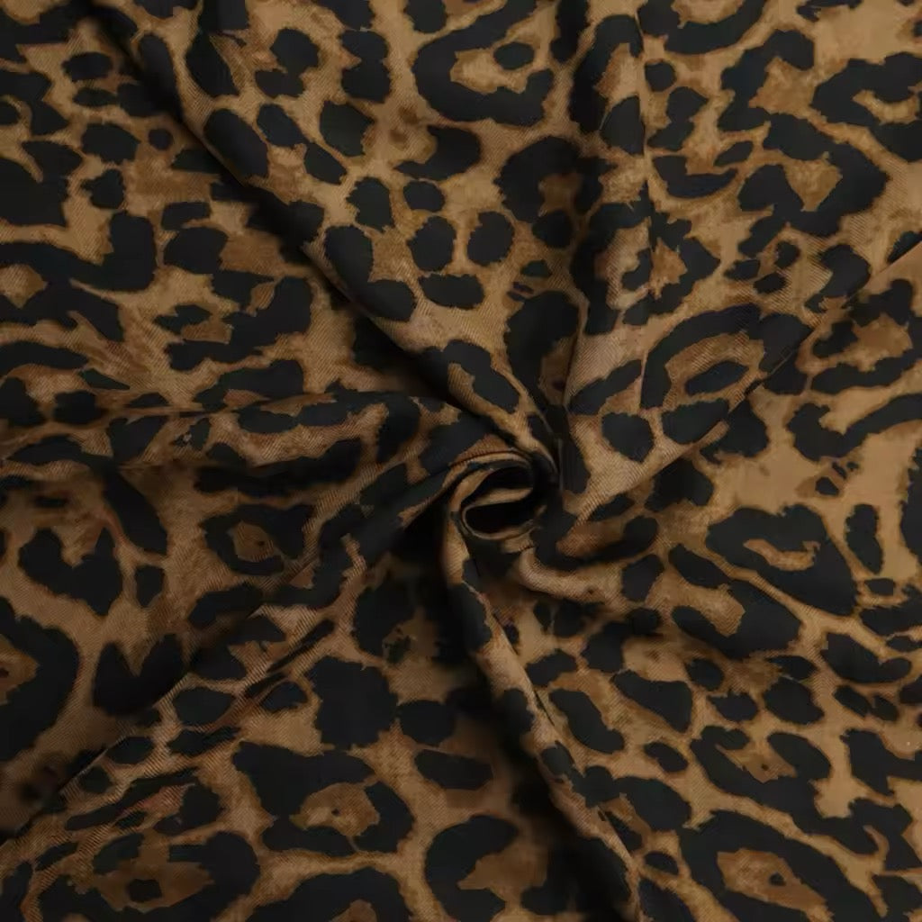 Leopard & Cheetah Print Scarf Thickened Warm Cashmere Scarves Luxury Shawl Women Allure