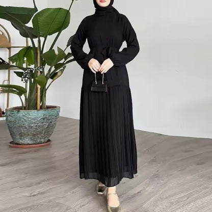 Women Closed Abaya Luxury Modest Clothing