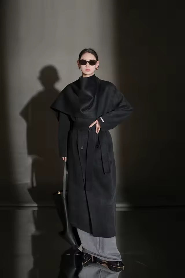 Women Luxury Cape Modest Clothing with Scarf