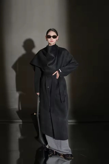 Women Luxury Cape Modest Clothing with Scarf