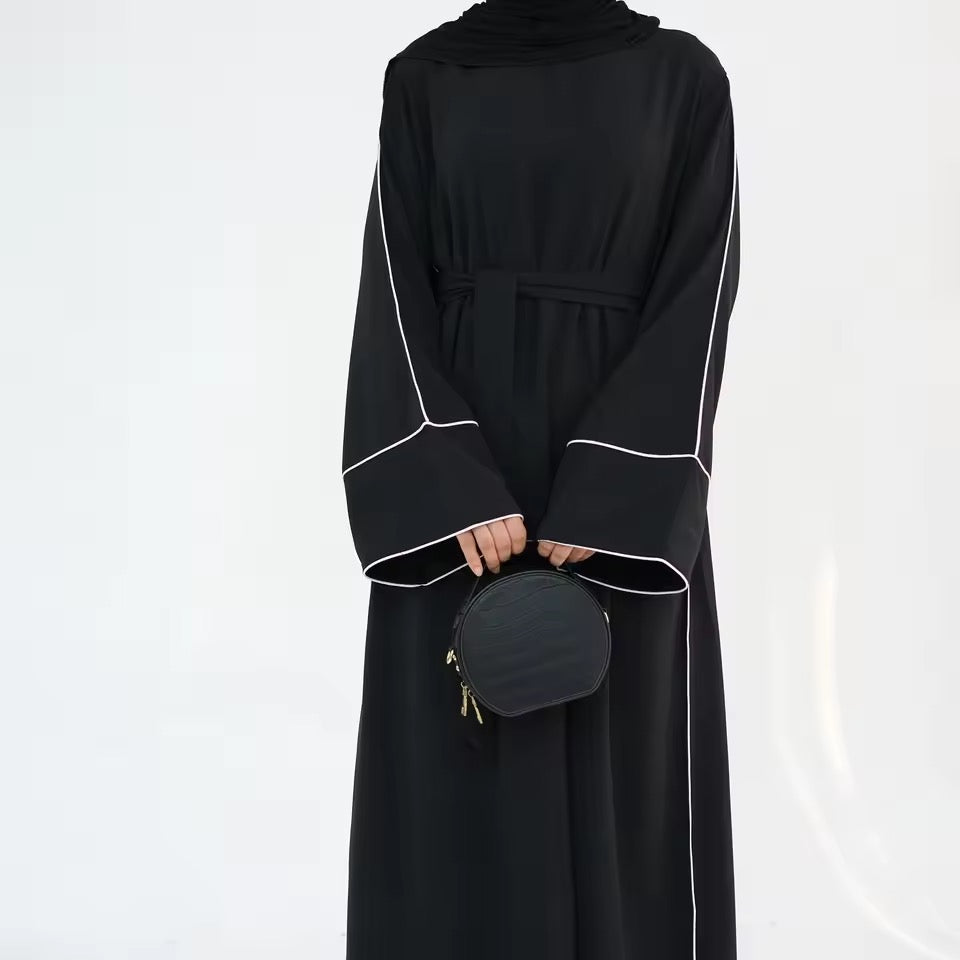 Women Closed Abaya Luxury Modest Clothing