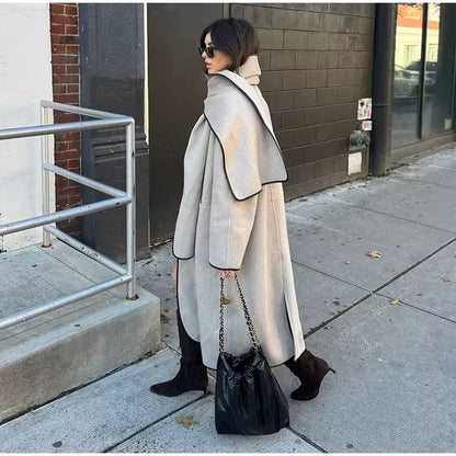 Women Luxury Cape Modest Clothing with Scarf