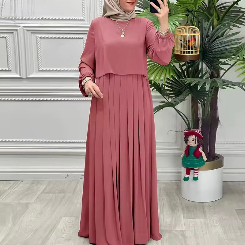 Women Closed Abaya Luxury Modest Clothing