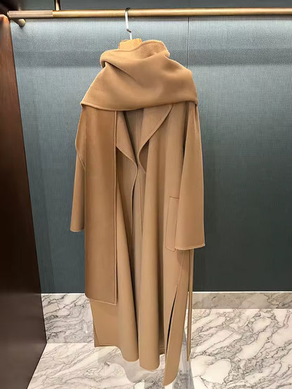 Women Luxury Cape Modest Clothing with Scarf