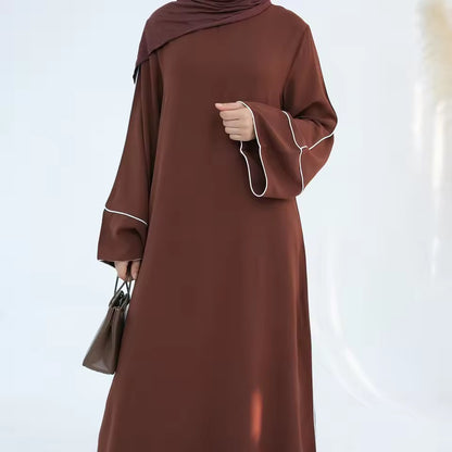 Women Closed Abaya Luxury Modest Clothing