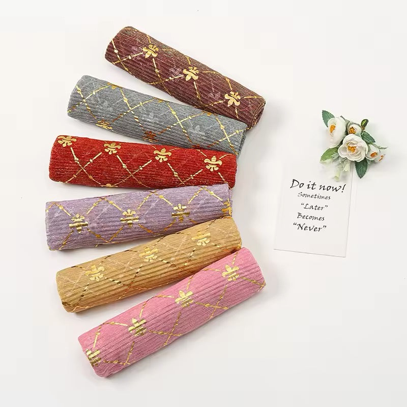 Women Glimmer Shiny Women Hijab Scarf Muslim Long Scarves Light Weight