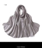 Women Glimmer Shiny Women Hijab Scarf Muslim Long Scarves Light Weight