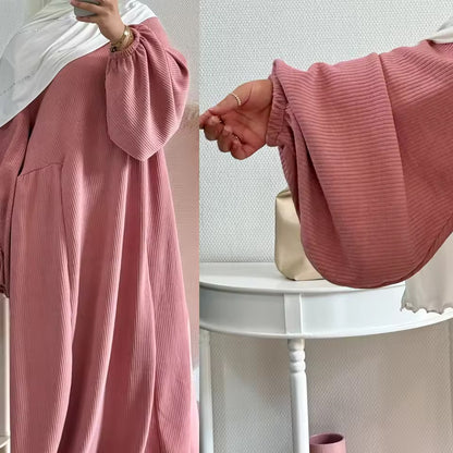 Women Closed Abaya Luxury Modest Clothing