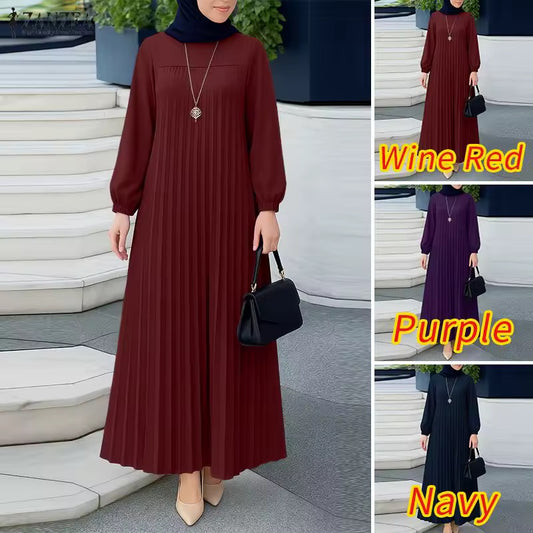 Women Closed Abaya Luxury Modest Clothing