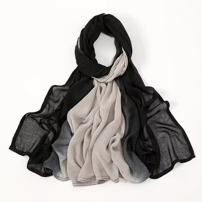 Women Silk Satin Scarf Hijab Women Soft Large Wrap