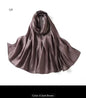 Women Glimmer Shiny Women Hijab Scarf Muslim Long Scarves Light Weight