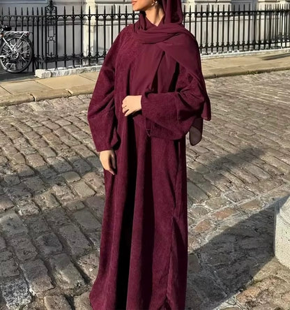 Women Closed Abaya Luxury Modest Clothing