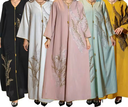 Women Luxury Abaya Modest Clothing