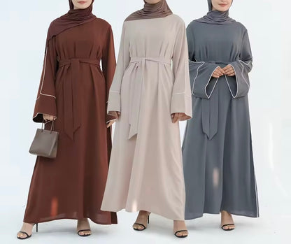 Women Closed Abaya Luxury Modest Clothing
