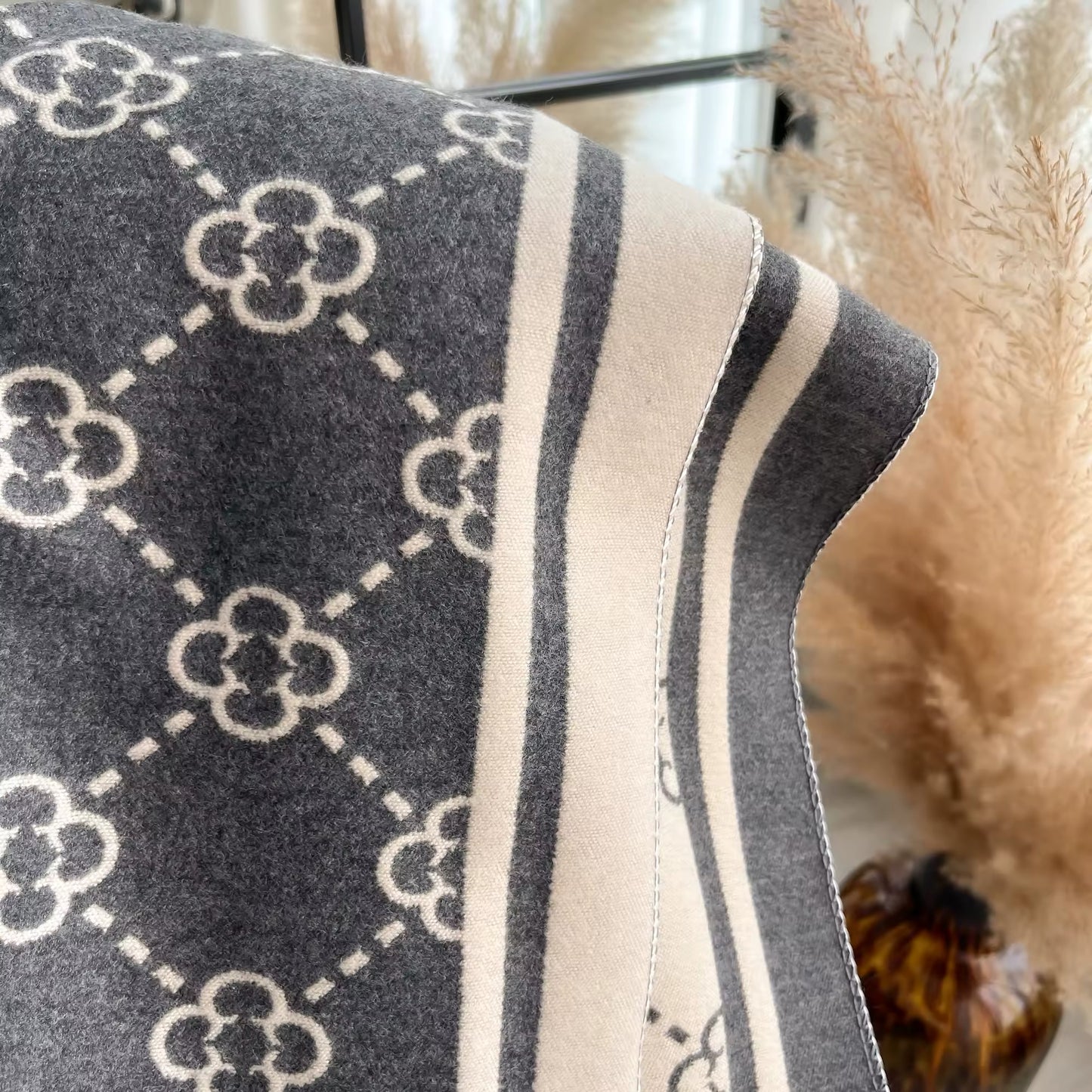 Women Luxurious Cashmere Touch Scarf  - Warm Fringe Shawl