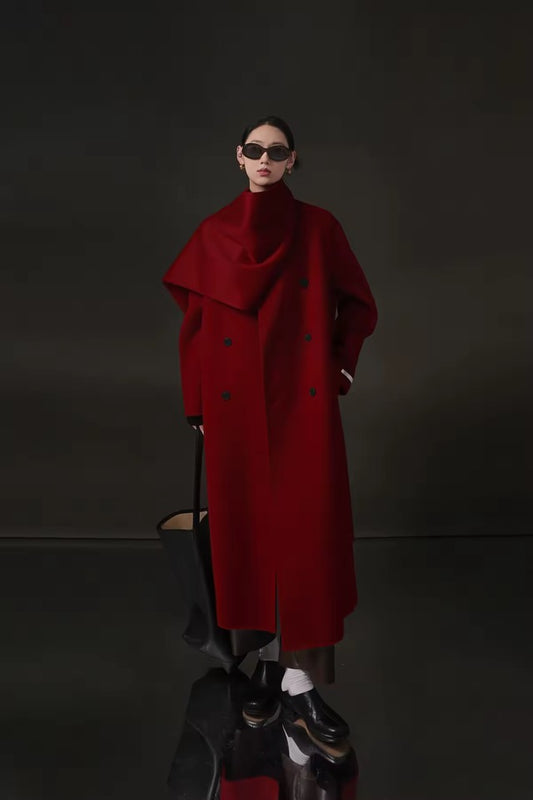 Women Luxury Cape Modest Clothing with Scarf