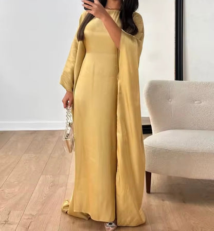 Women Closed Abaya Luxury Modest Clothing